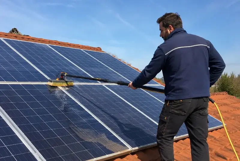Nettoyage et entretien de panneaux solaires à Bassillac et Auberoche